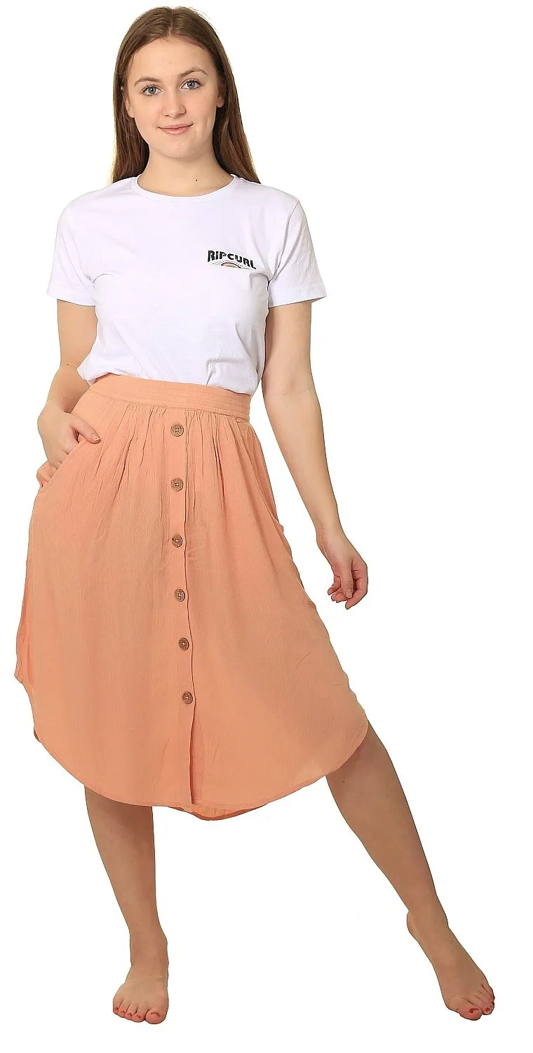 FALDA RIP CURL CLASSIC SURF  LIGHT CORAL  WOMEN´S