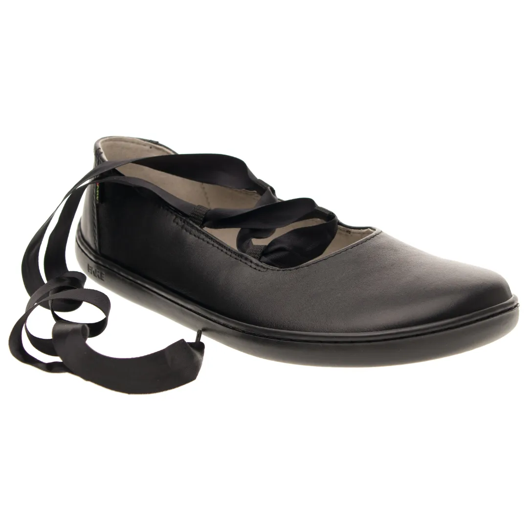 FARE BARE  A5362112 VENUS BLACK  BAILARINAS BAREFOOT CUERO
