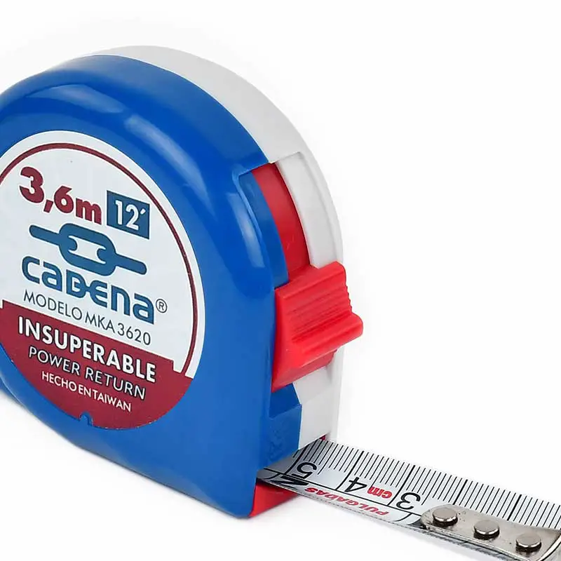 Flexómetro Cadena Insuperable MKA 3620 de 3.6 Metros