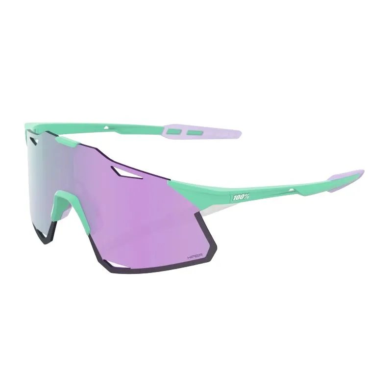 GAFAS DE SOL 100% HYPERCRAFT (SOFT TACT MINT  HIPER LAVENDER MIRROR LENS) CAT. 3