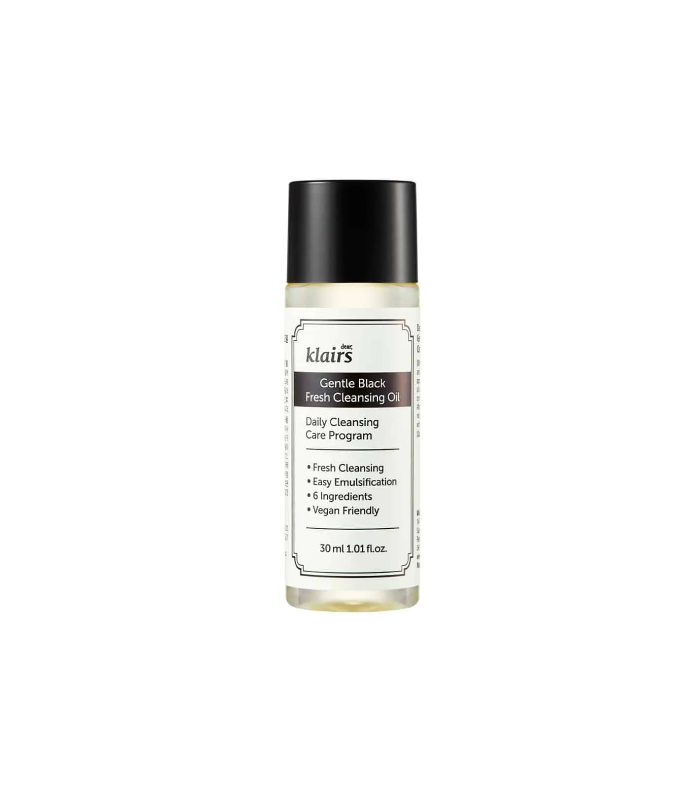 Gentle Black Fresh Cleansing Oil