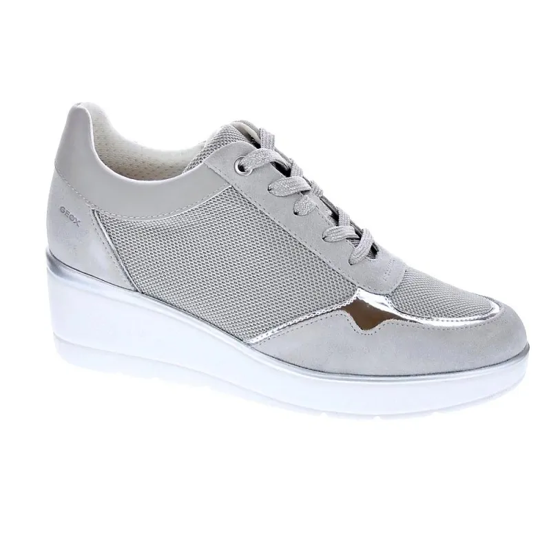 Geox Zapatillas Mujer Ilde Gris