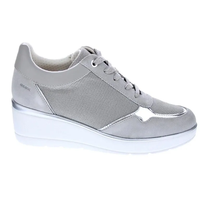 Geox Zapatillas Mujer Ilde Gris