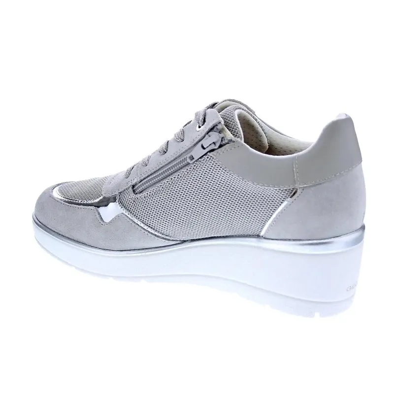 Geox Zapatillas Mujer Ilde Gris