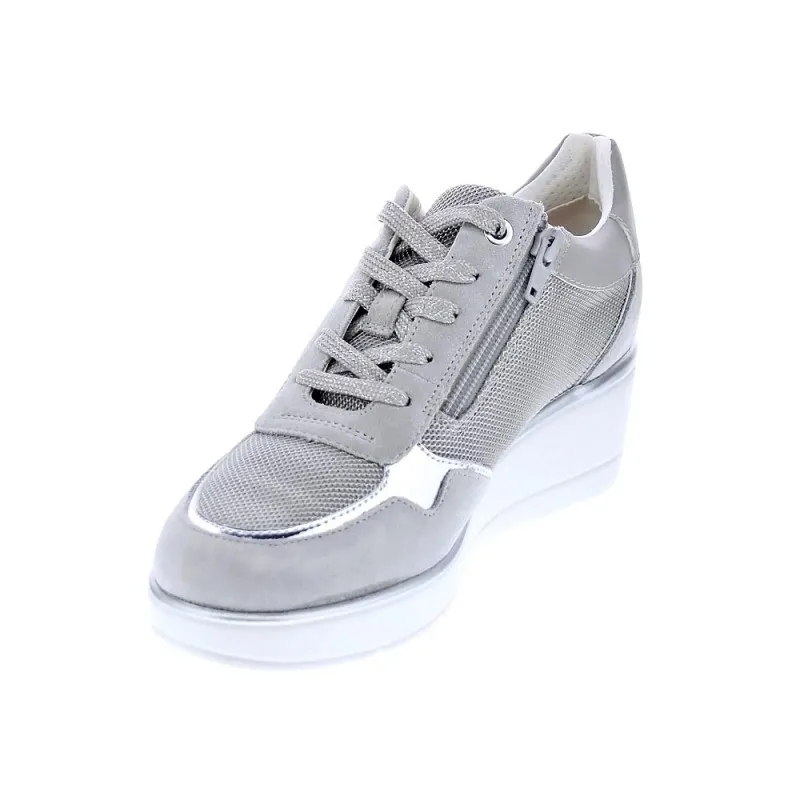 Geox Zapatillas Mujer Ilde Gris