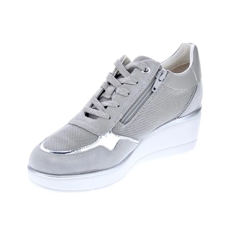 Geox Zapatillas Mujer Ilde Gris