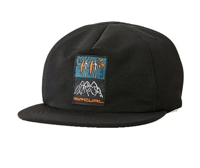 GORRA CON VISERA RIP CURL JOURNEYS RIDER SB  BLACK  MEN´S