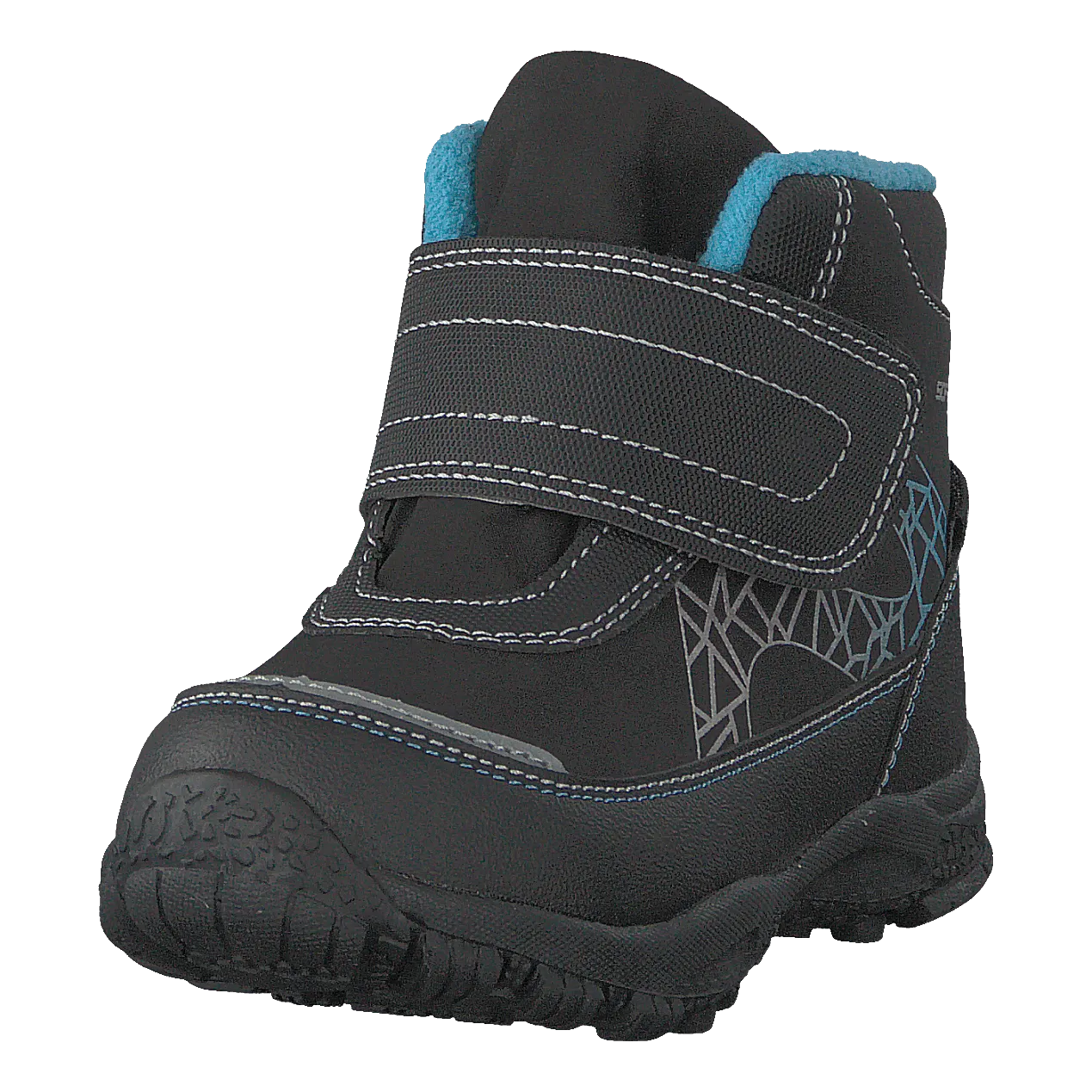 GULLIVER 4302962 WATERPROOF WARM LINED BLACK/BLUE