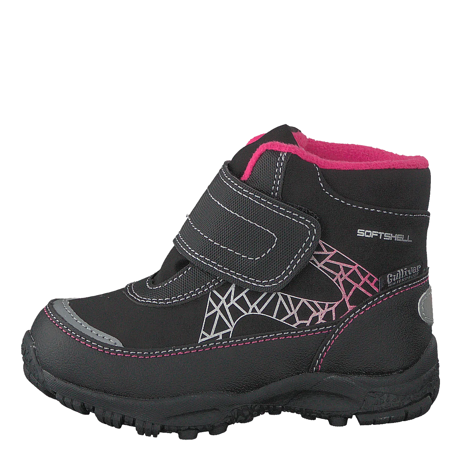 GULLIVER 4302962 WATERPROOF WARM LINED BLACK/FUCHSIA