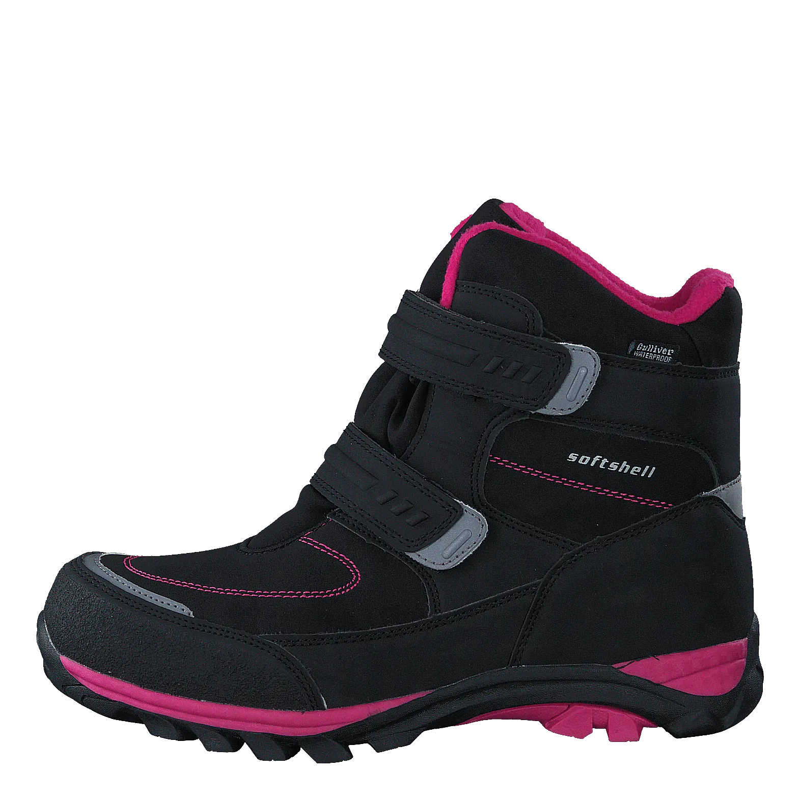 GULLIVER 4356608 WATERPROOF WARM LINED BLACK/FUCHSIA