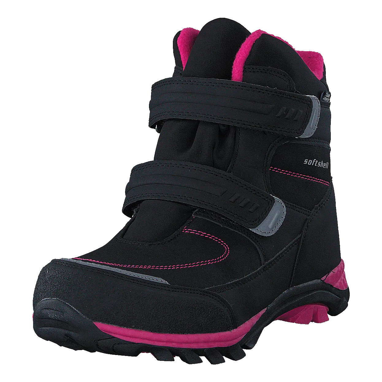 GULLIVER 4356608 WATERPROOF WARM LINED BLACK/FUCHSIA