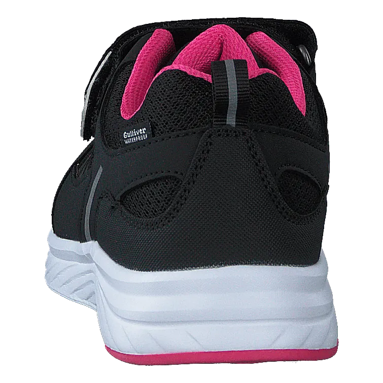 GULLIVER ZAPATOS 4352067 WATERPROOF BLACK/FUSCHIA