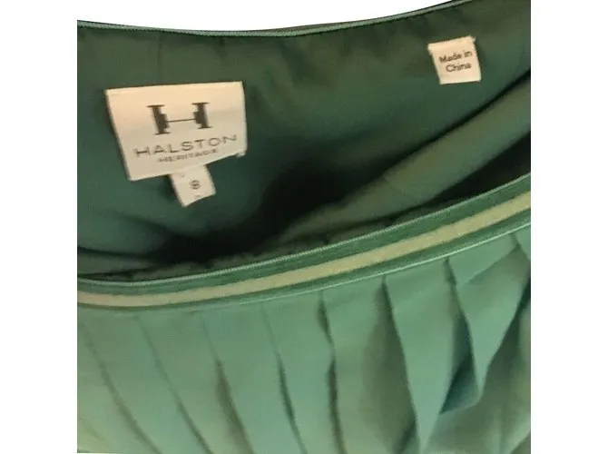 Halston Heritage Vestidos Verde 