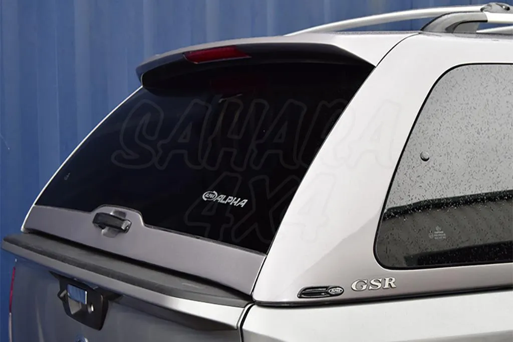 HardTop ALPHA GSS en fibra, con ventanas (doble cabina)