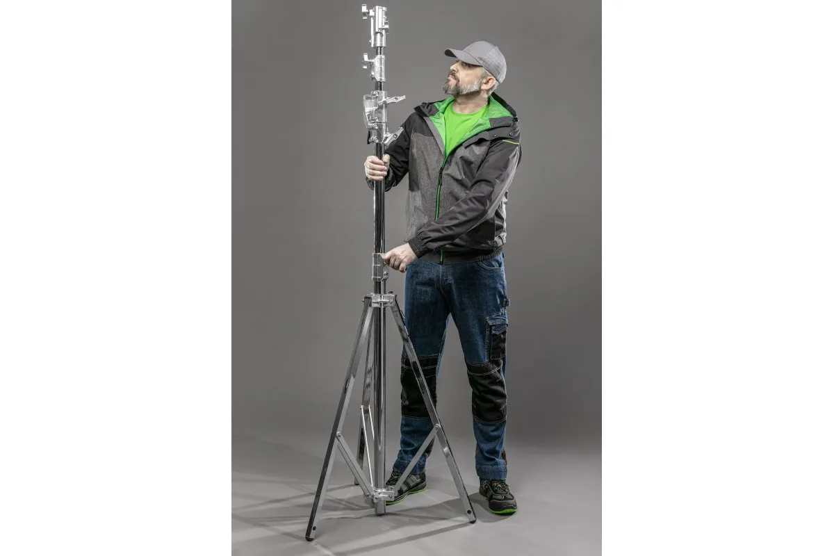 HEINER Chaquetón antilluvia gris oscuro/verde 2XL (56)
