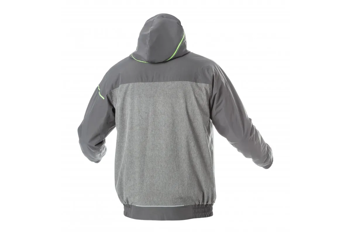 HEINER Chaquetón antilluvia gris oscuro/verde 2XL (56)