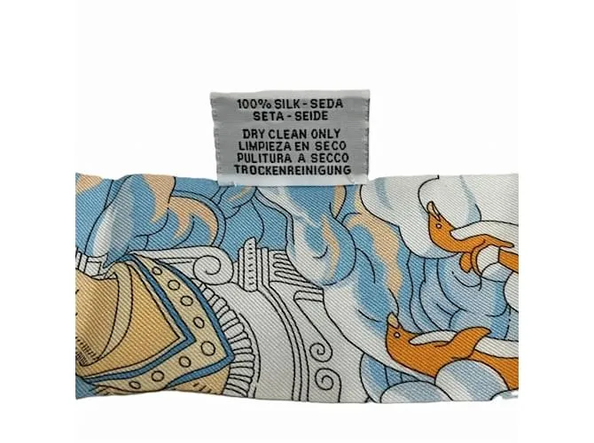 Hermès Twilly Mi Nube Bufanda Multicolor Crudo 