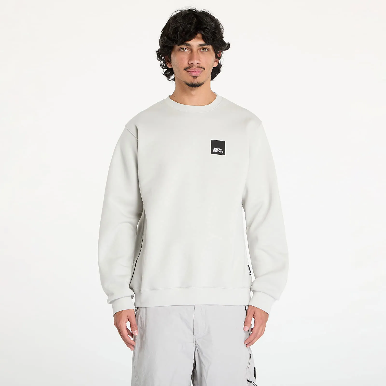 Horsefeathers Dunk Sweatshirt Cement M