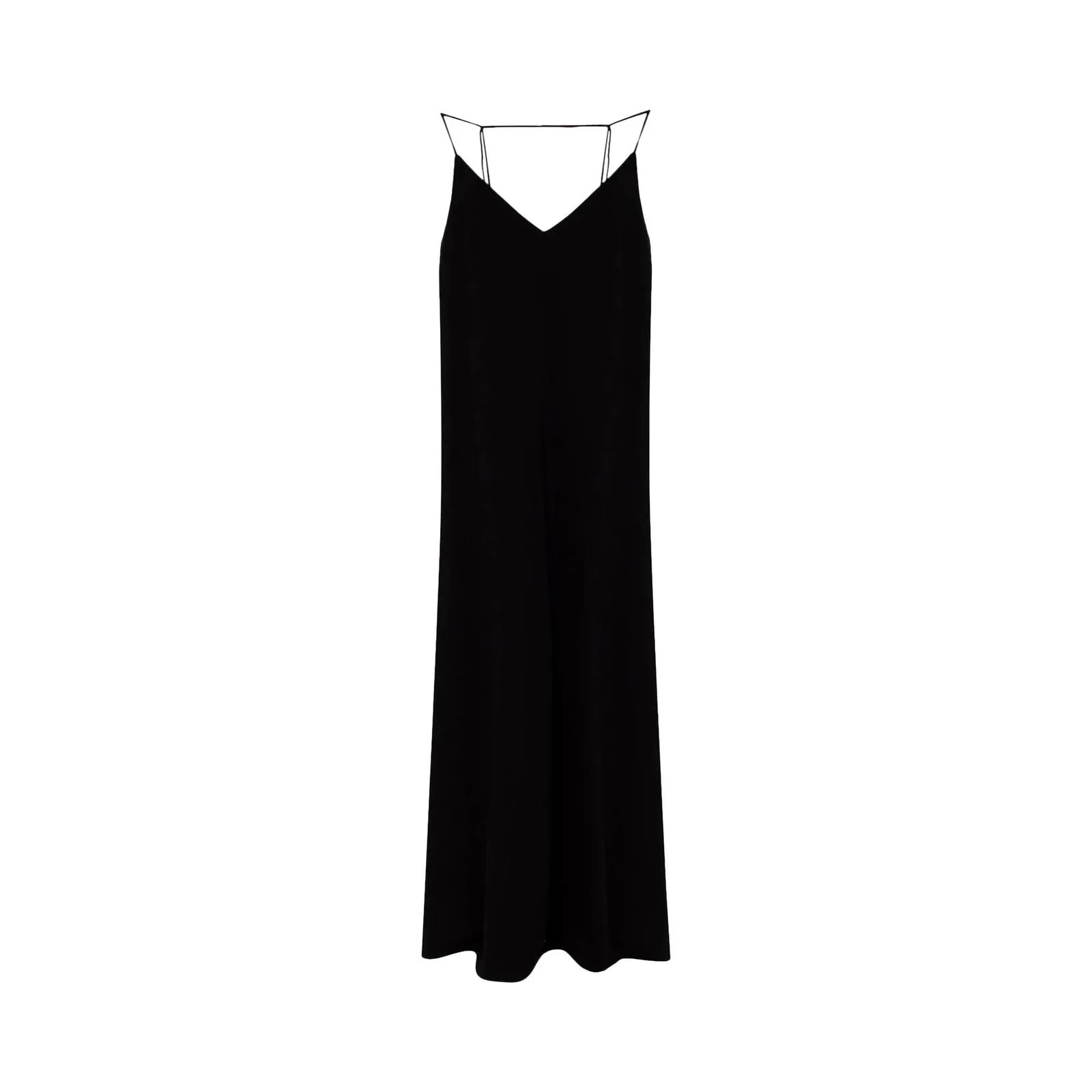 Jil Sander Spaghetti Stripes Evening Dress