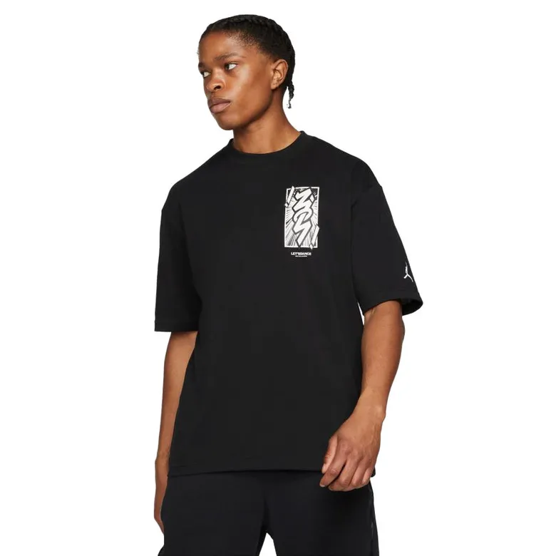 JORDAN DRIFIT ZION MEN'S SS TSHIRT "BLACK"