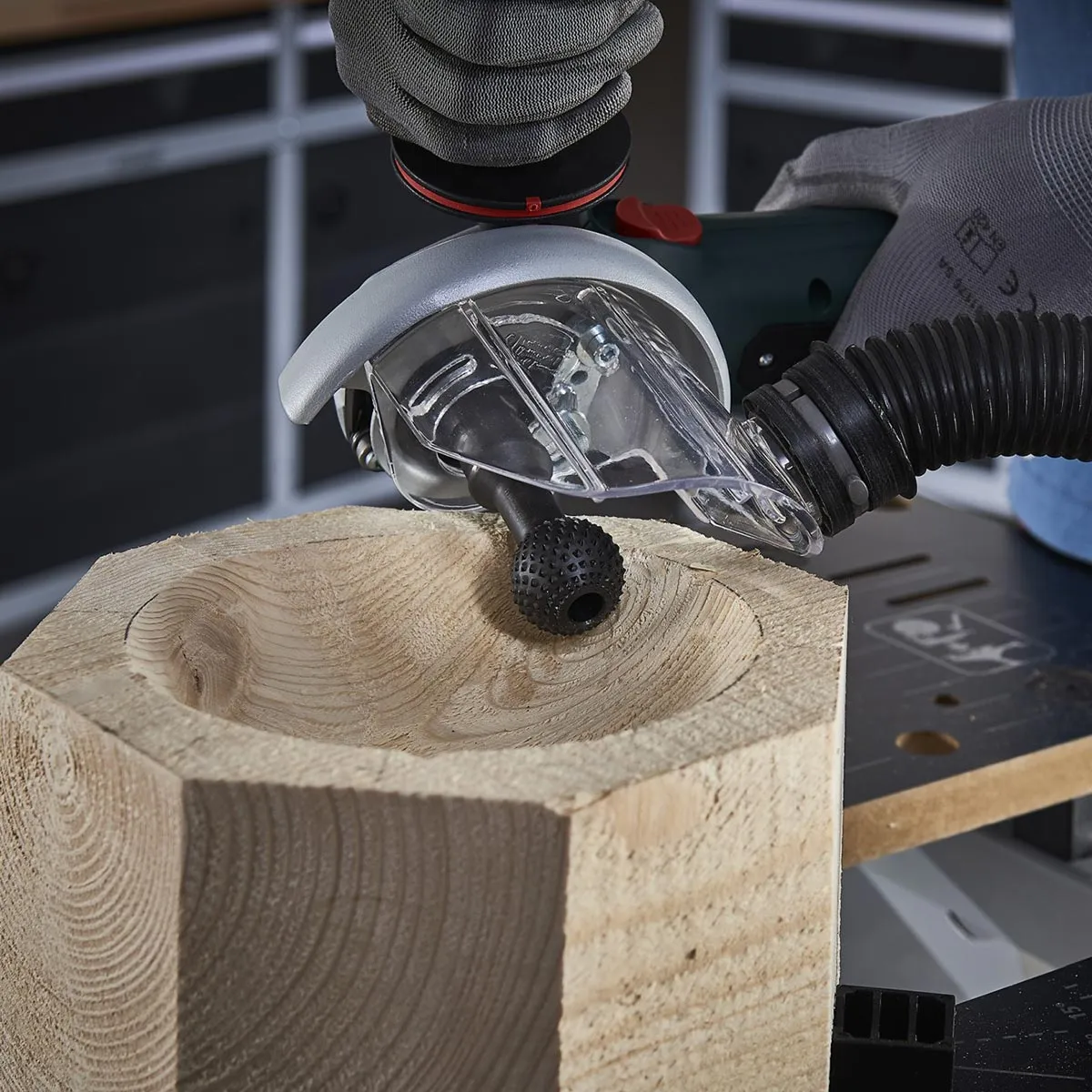 Juego de mecanizado de madera para amoladora angular