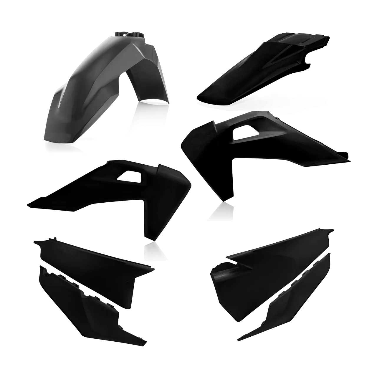 Juego de Plástico Acerbis Negro