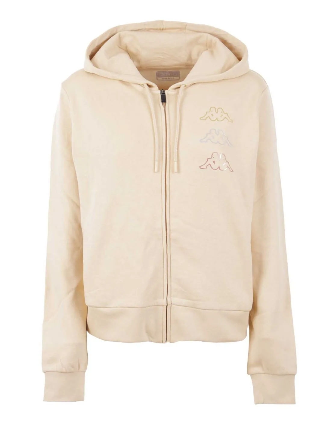 KAPPA  SUDADERA AMARILLA LOGO KAIMI MUJER