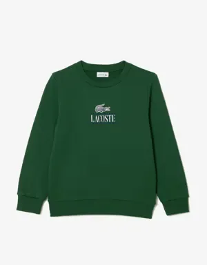 Lacoste Sudadera de algodón con estampado emblemático