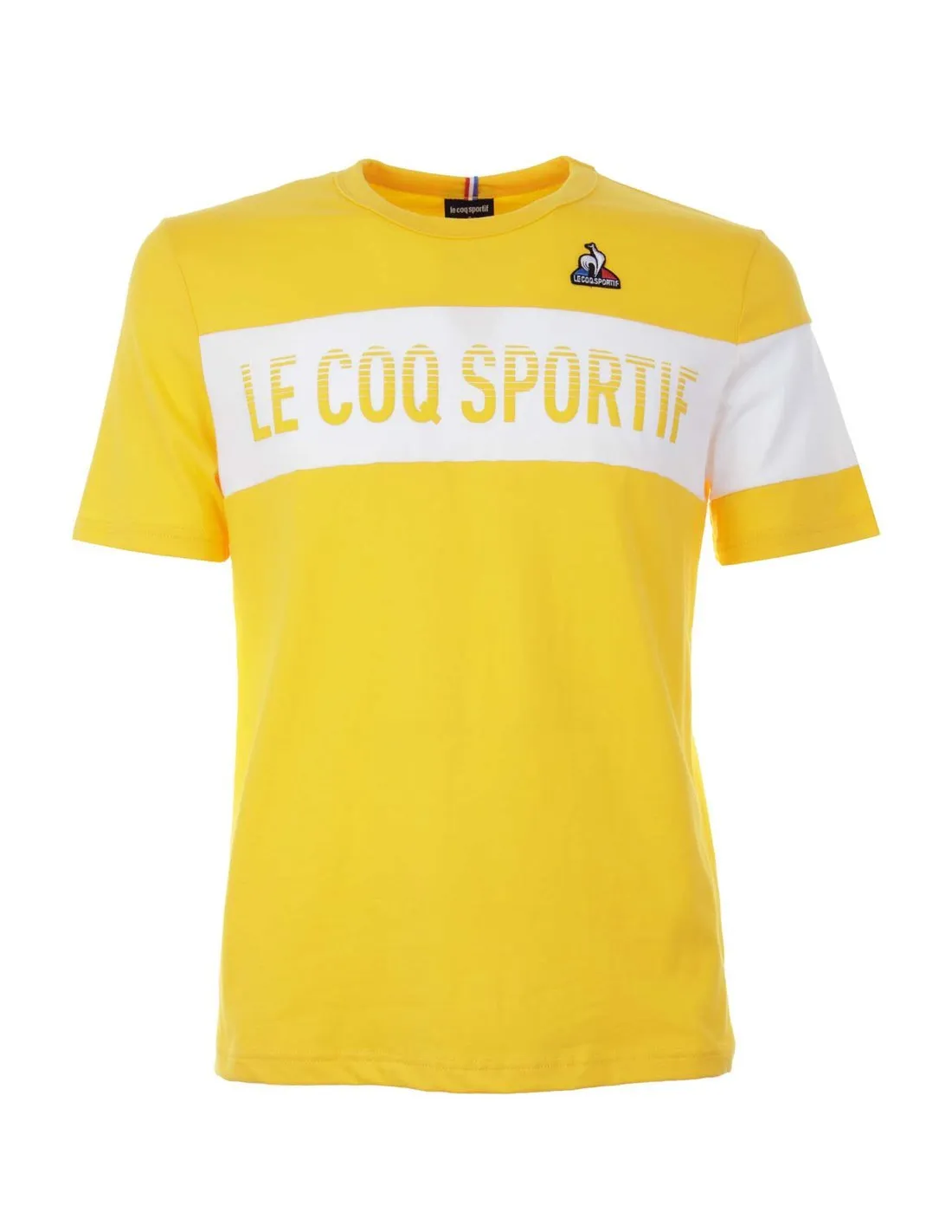 LE COQ SPORTIF  CAMISETA AMARILLA 2310359 HOMBRE
