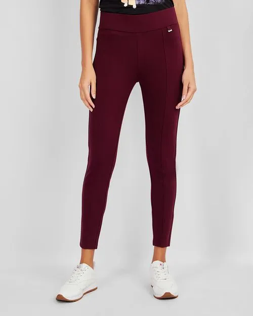 Legging Mujer Taty Guinda Vino