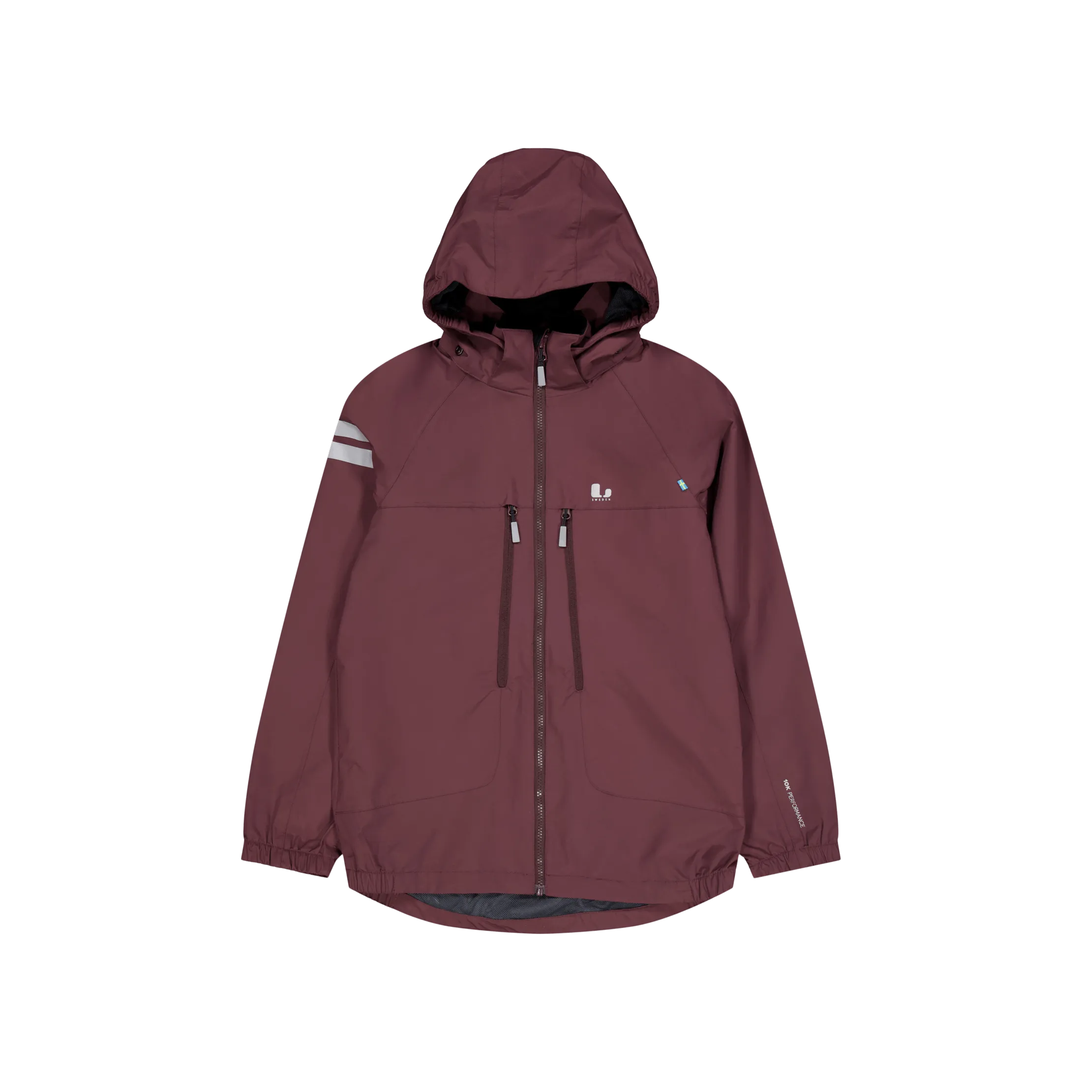 Lindberg Lingbo Shell Jacket Dark Plum