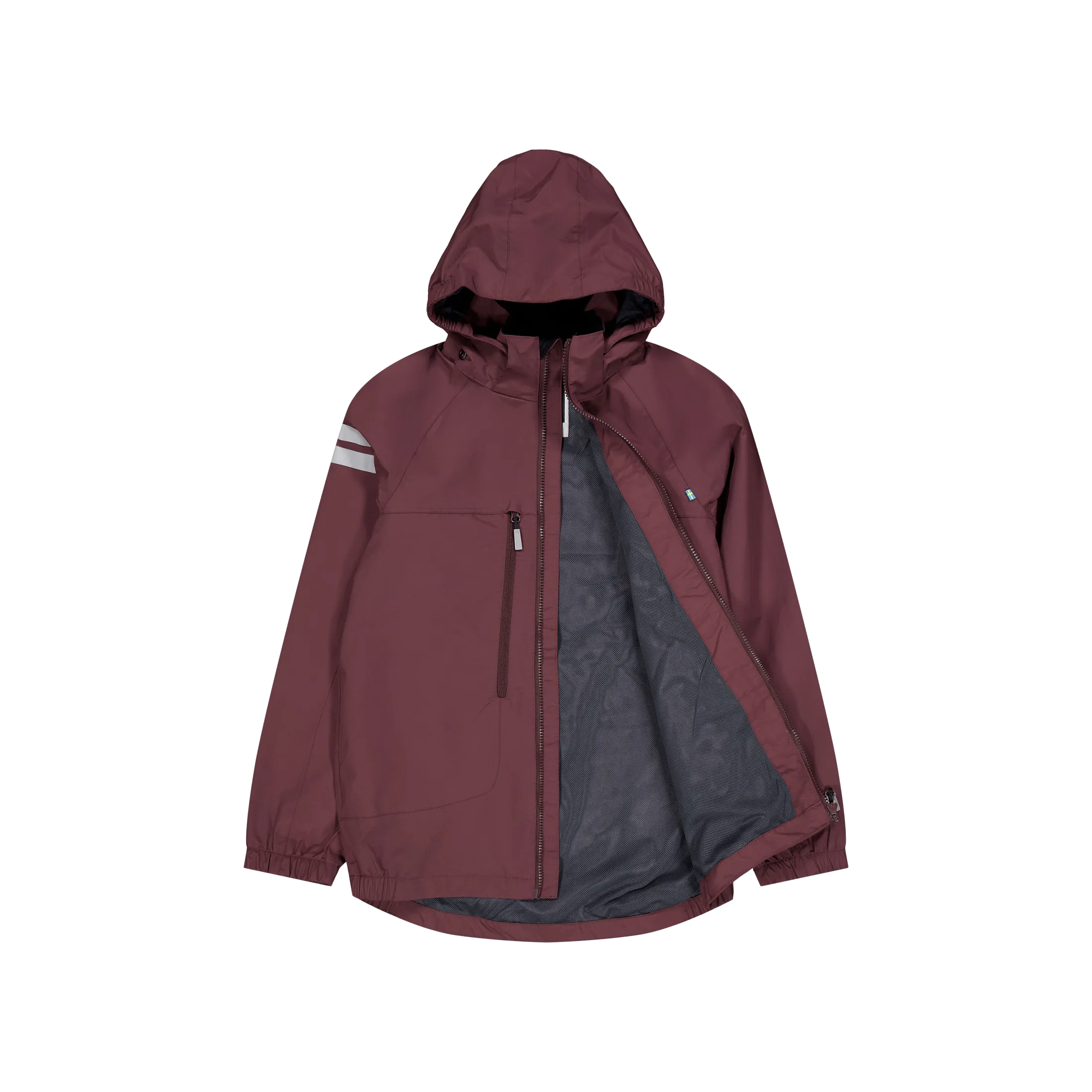 Lindberg Lingbo Shell Jacket Dark Plum