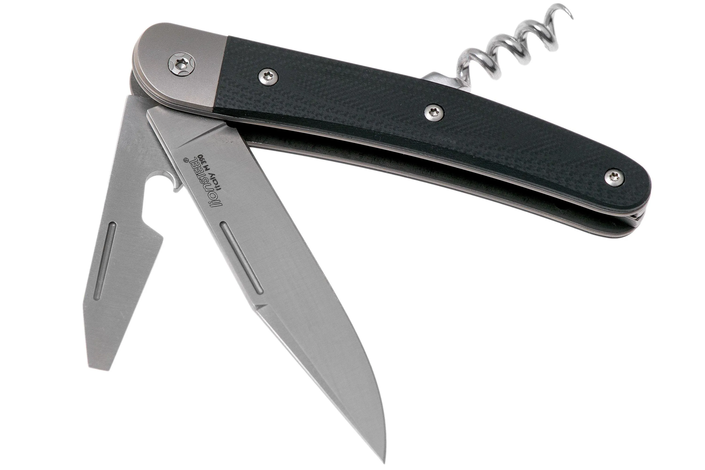 LionSteel Jack 3 Black G10 JK3 GBK navaja