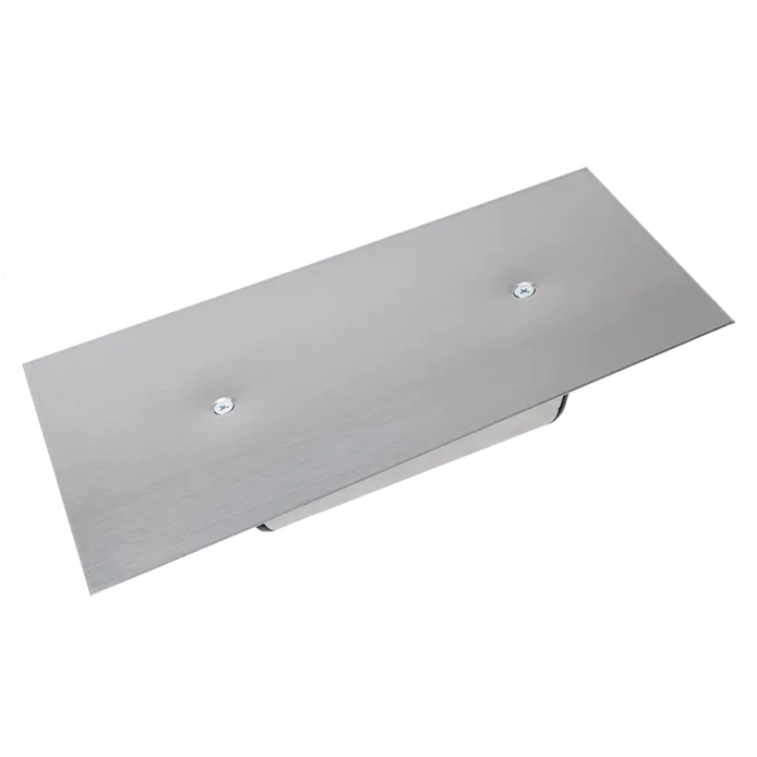 Llana trapezoidal con mango bimaterial para trabajos de acabado