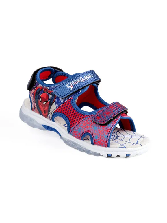 MARVEL SPIDERMAN SANDALIAS CON LáGRIMAS Y LUCES  SPIDER MAN