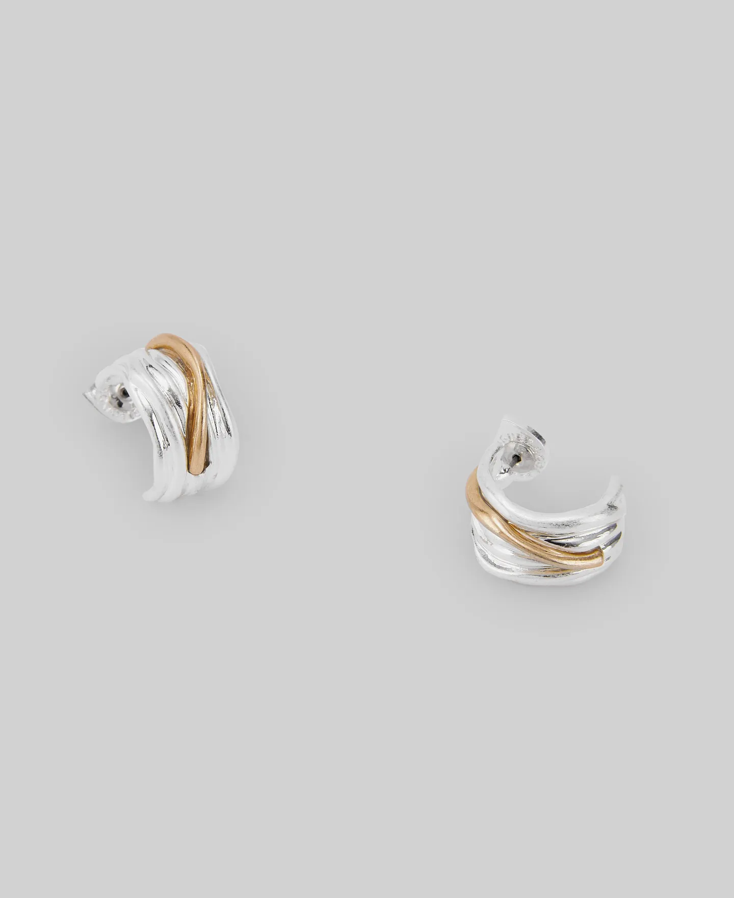 Metal tubular hoops woman