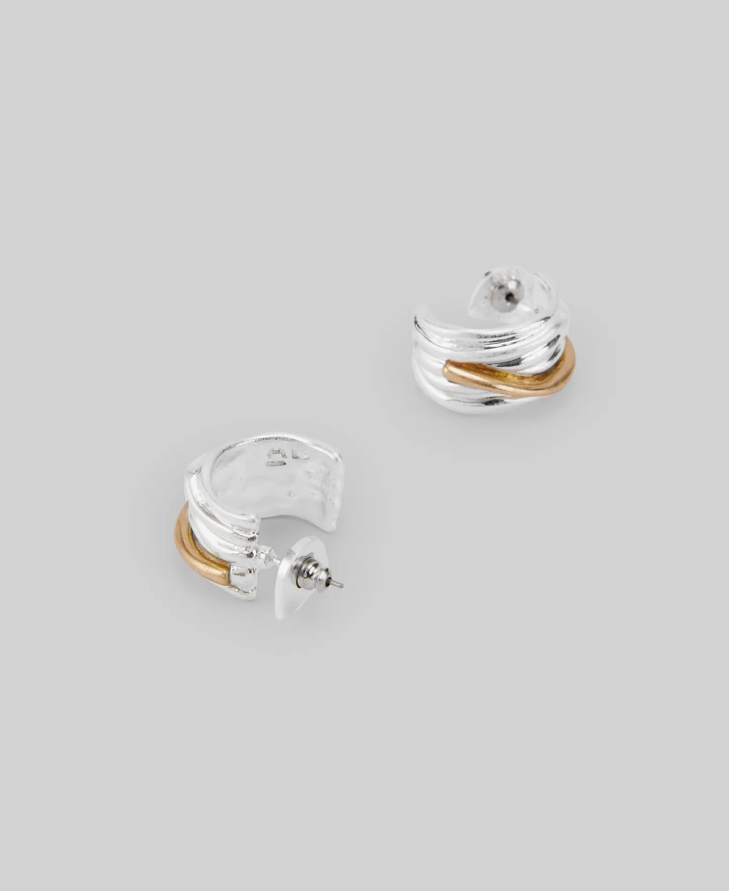 Metal tubular hoops woman