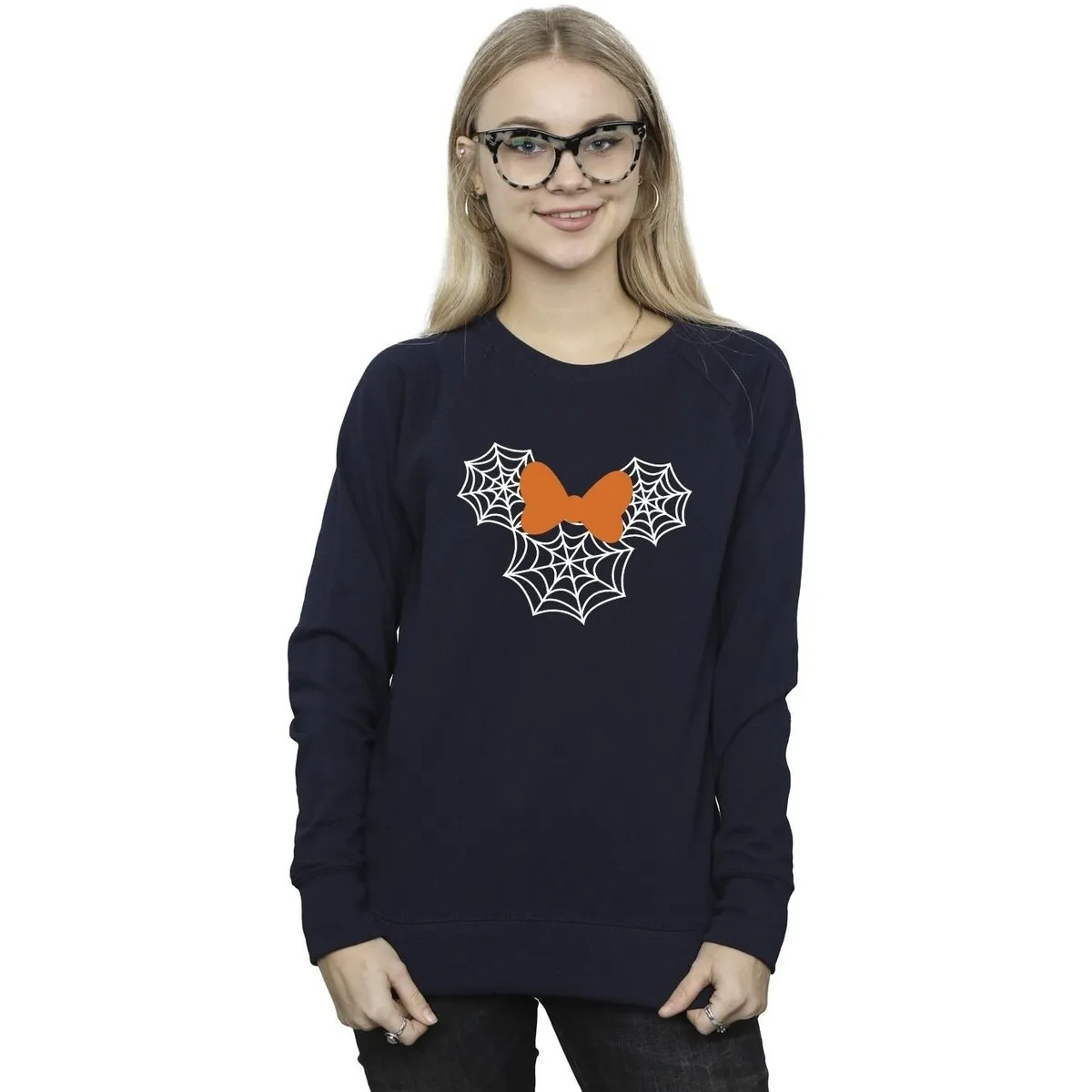Minnie Mouse Spider Web Head