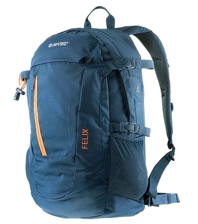 MOCHILA HITEC FELIX 20  INSIGNIA BLUE/ORANGE PEEL