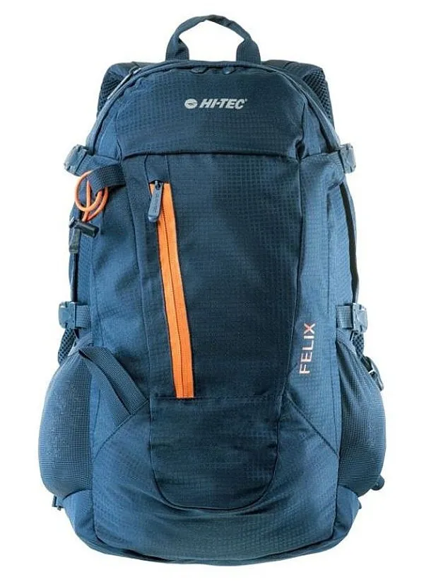 MOCHILA HITEC FELIX 20  INSIGNIA BLUE/ORANGE PEEL