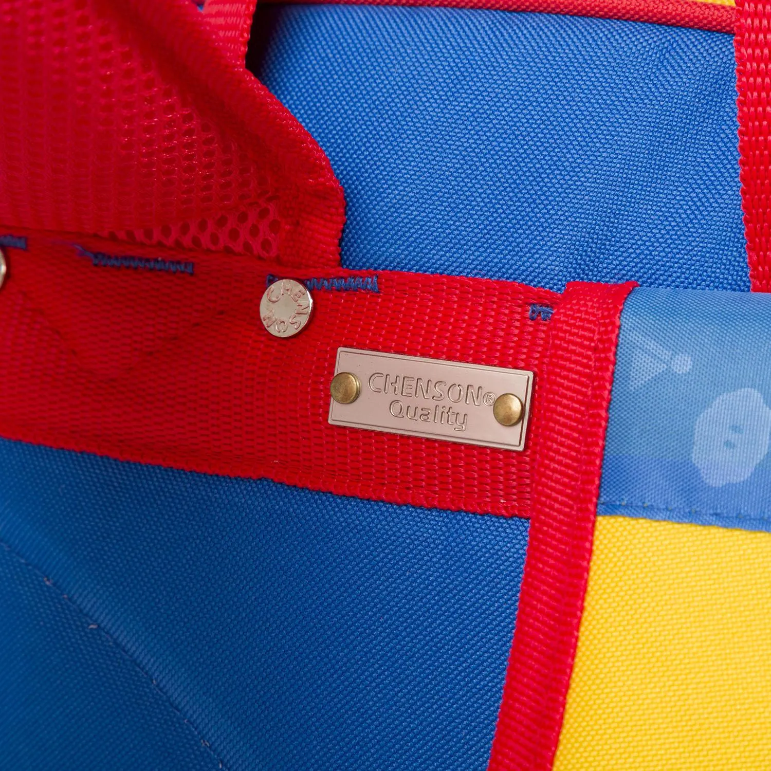 Mochila Mario Bross Fire Mario Amarilla Chenson