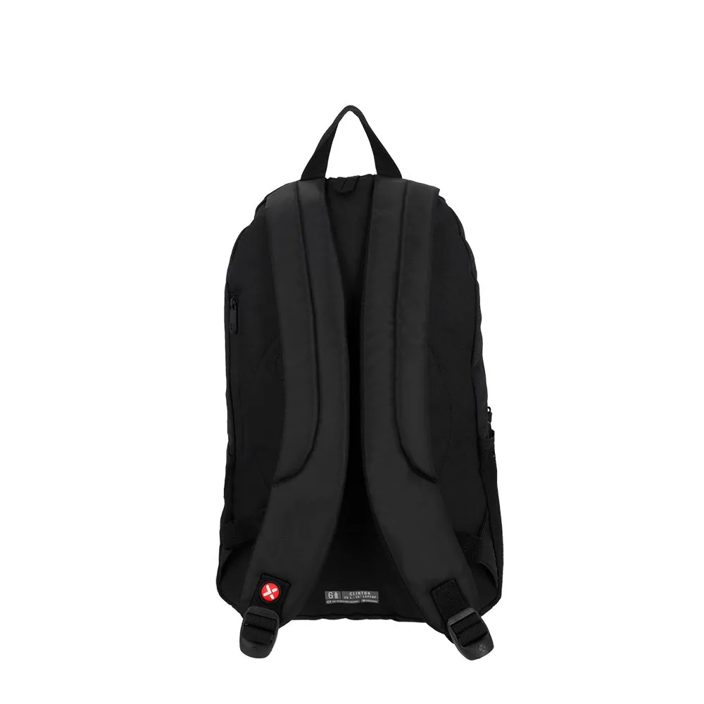 Mochila para laptop Clinton 15 negra/amarilla