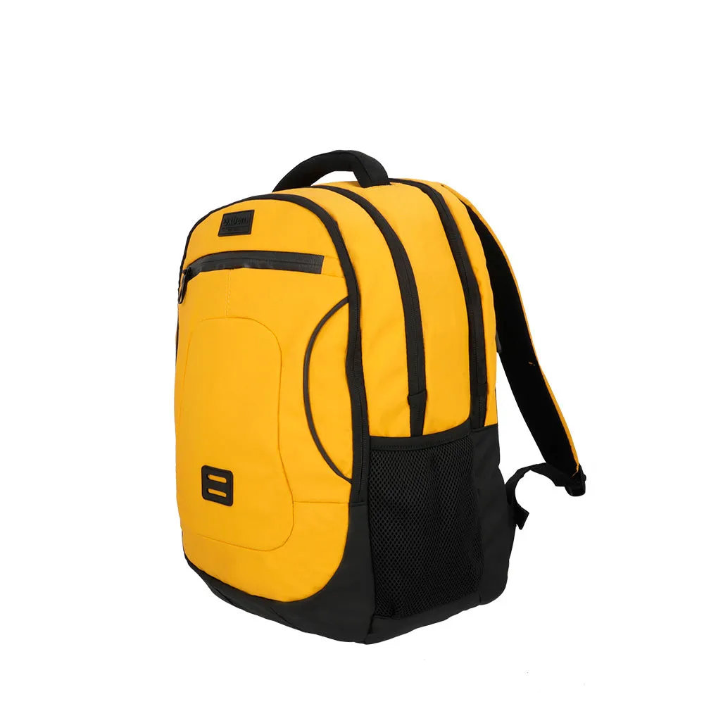 Mochila para notebook 17 de hombre Gamma amarilla