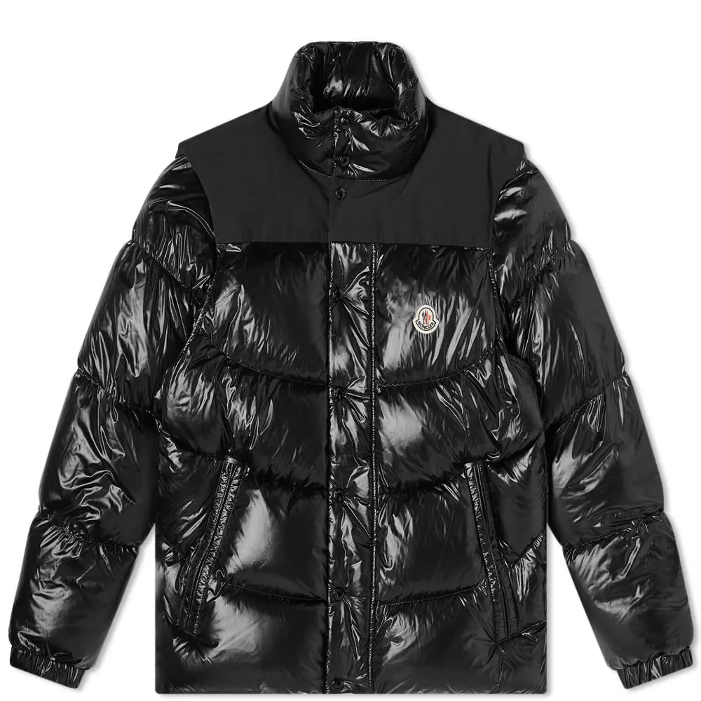 Moncler Leschaux Removable Sleeve Down Jacket