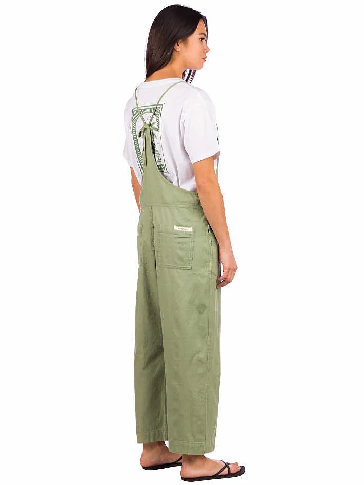 Mono RIP CURL pierna ancha para Mujer algodón orgánico Saltwater Green Ref. GDREK9 verde