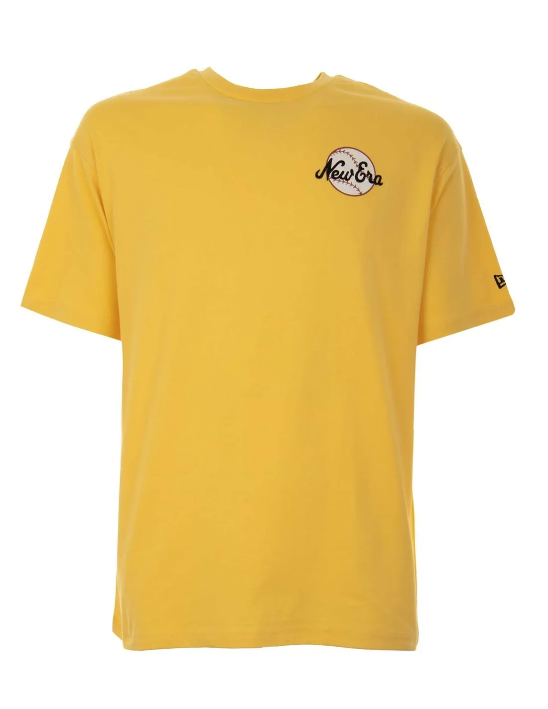 NEW ERA  CAMISETA AMARILLA HERITAGE BEAR GRAPHIC HOMBRE