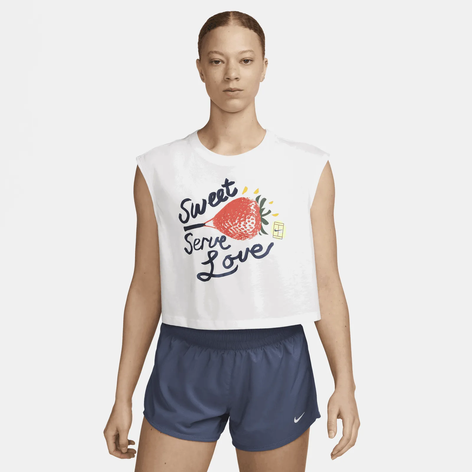 NIKE DRIFIT GRAPHIC TANK TOP