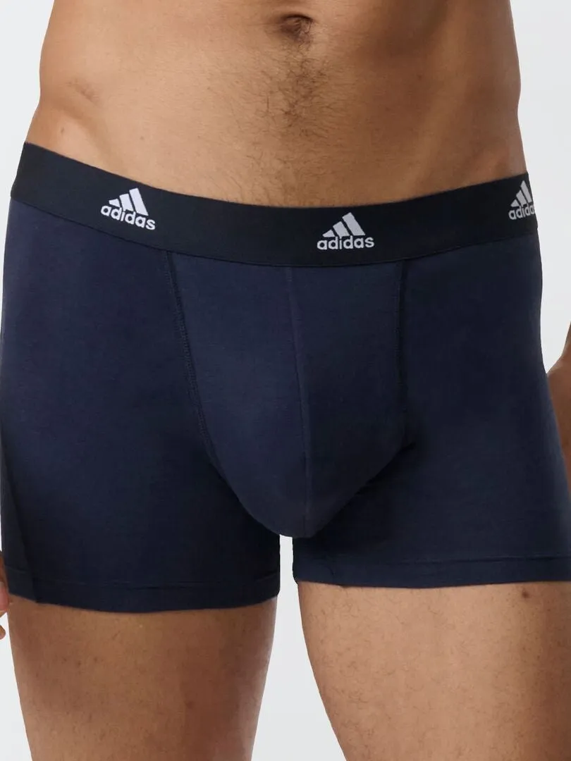 PACK DE 3 BóXERS 'ADIDAS'  ROJO