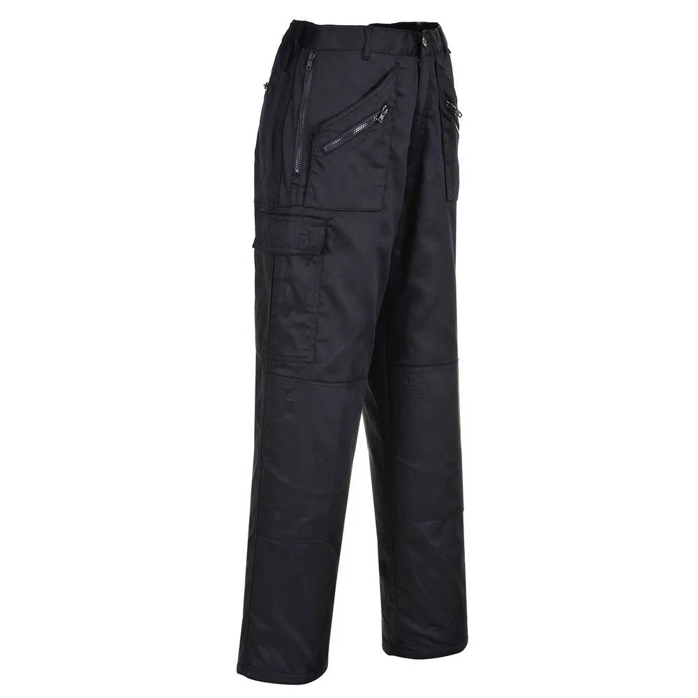 PANTALON DE TRABAJO ACOLCHADO ACTION  LARGO EXTRA DE 84CM. 