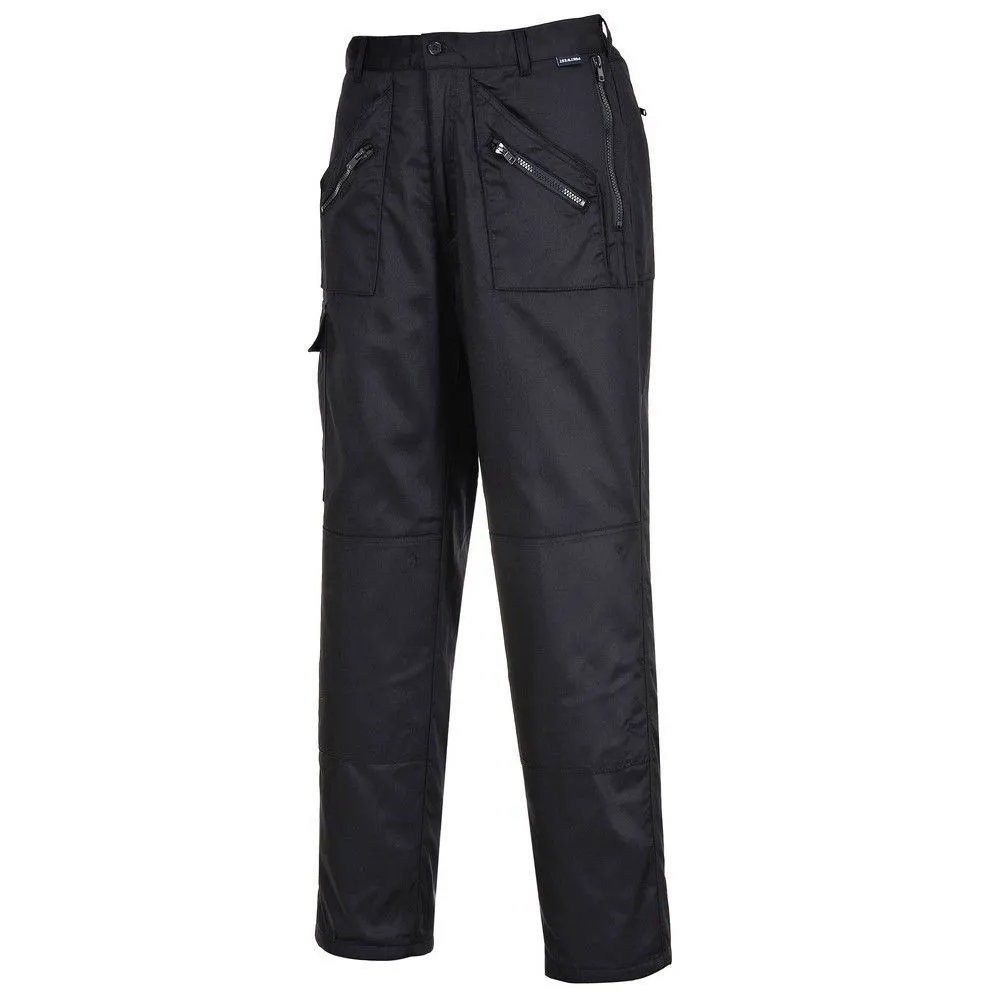 PANTALON DE TRABAJO ACOLCHADO ACTION  LARGO EXTRA DE 84CM. 